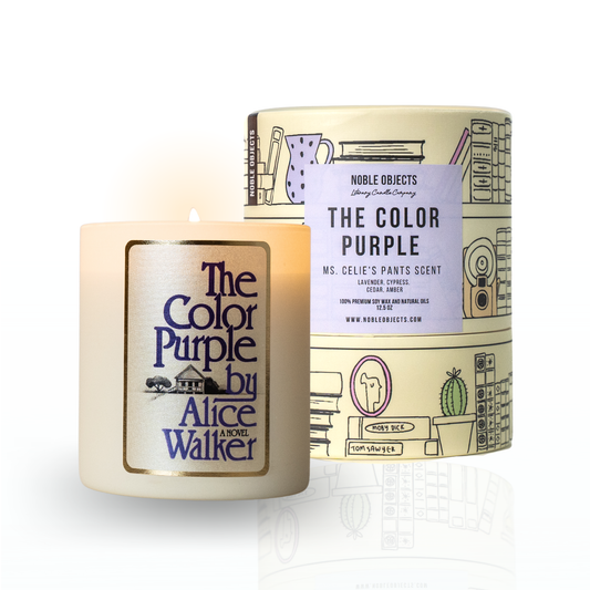 "The Color Purple" Scented Book Candle