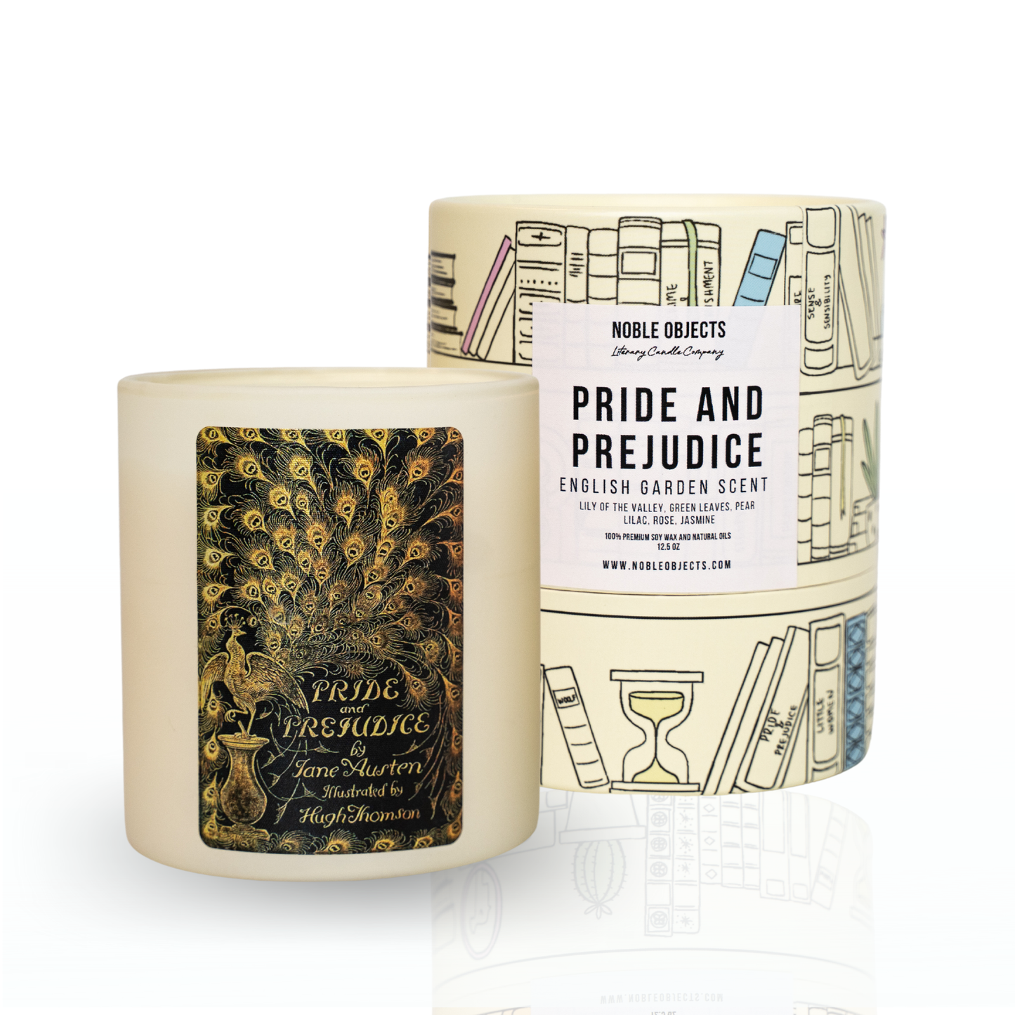 "Pride and Prejudice" Scented Book Candle