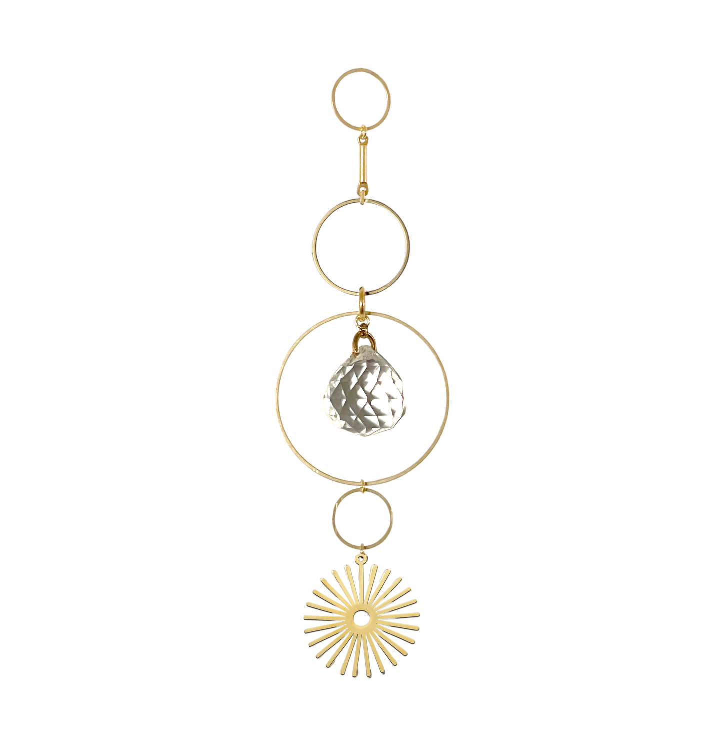 Sunburst Radial 6" Suncatcher