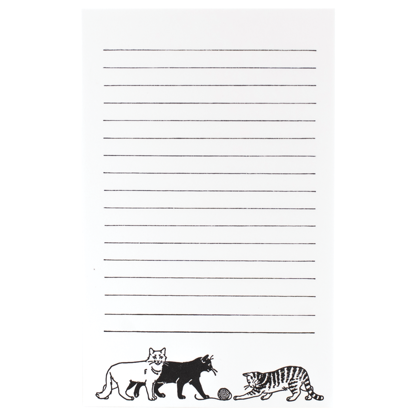 Cats At Play Notepad