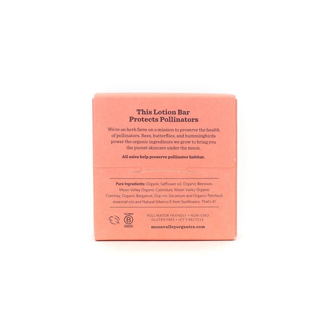 Bergamot Geranium Herbal Lotion Bar