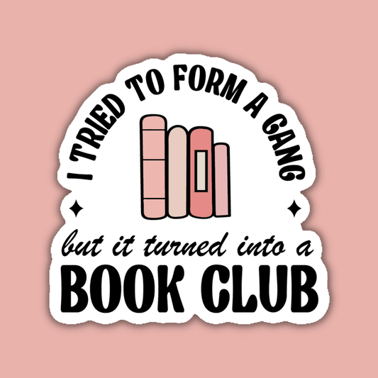 Book Club Gang Sticker