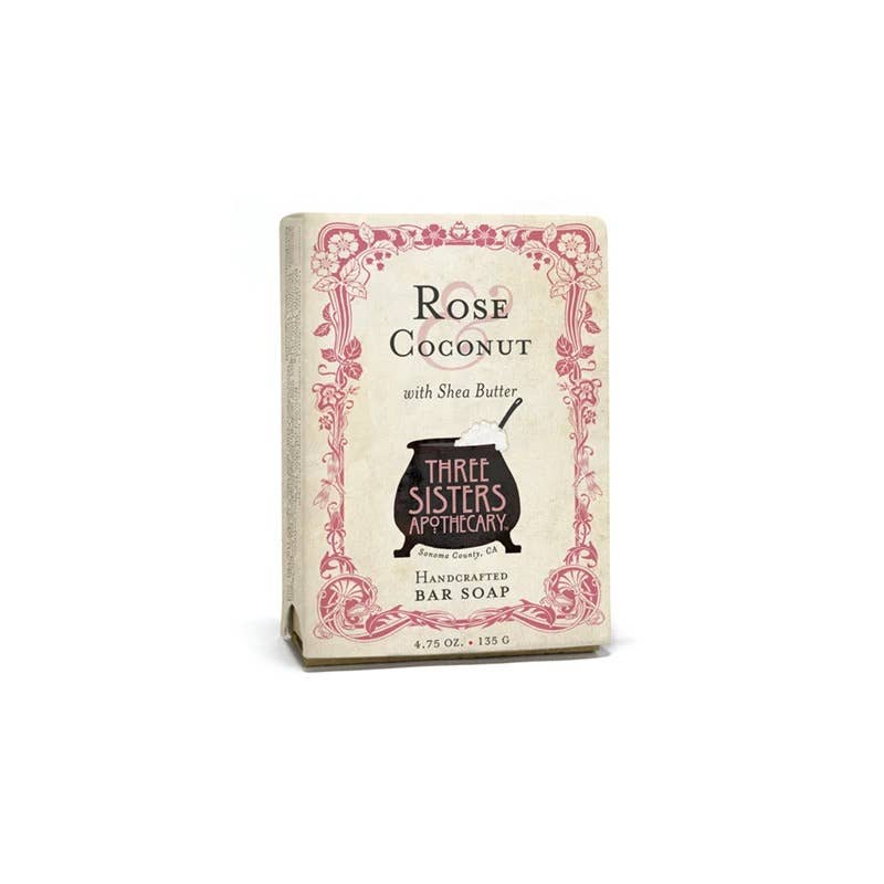 Bar Soap Rose & Coconut Milk