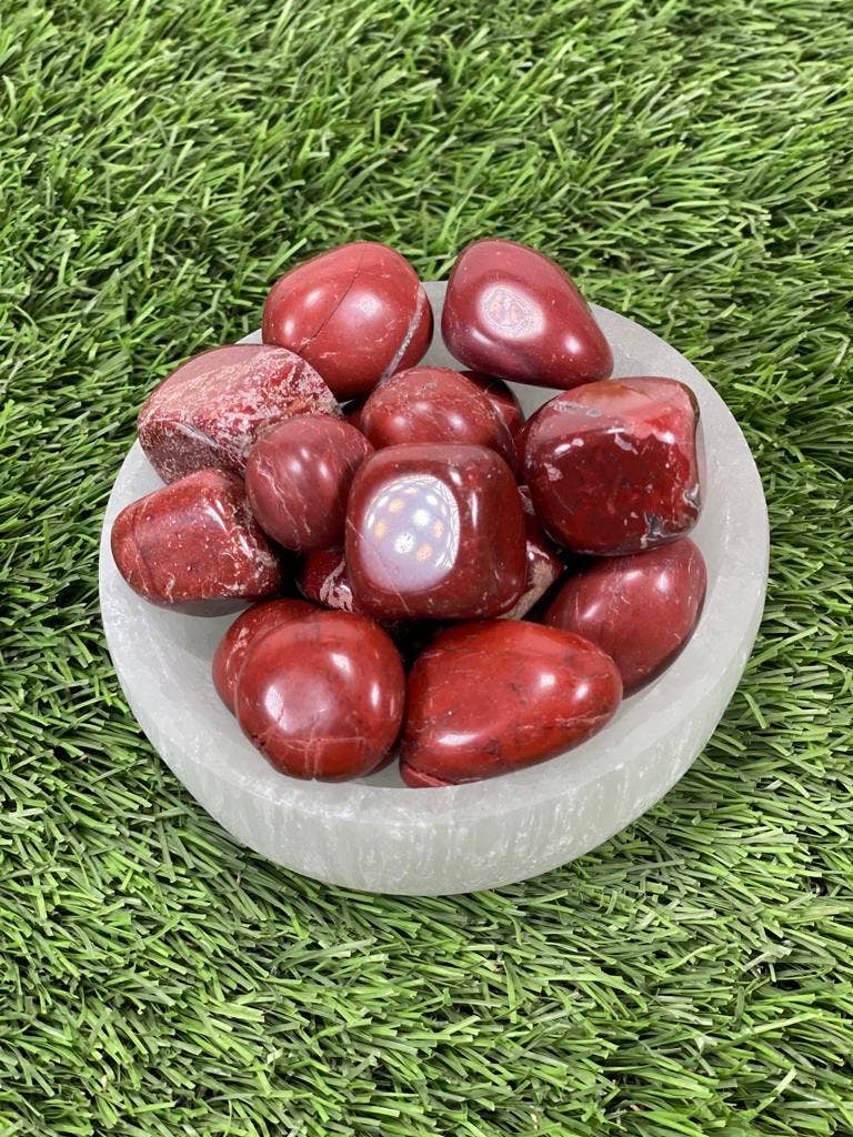 Tumbled Crystal - Red Jasper