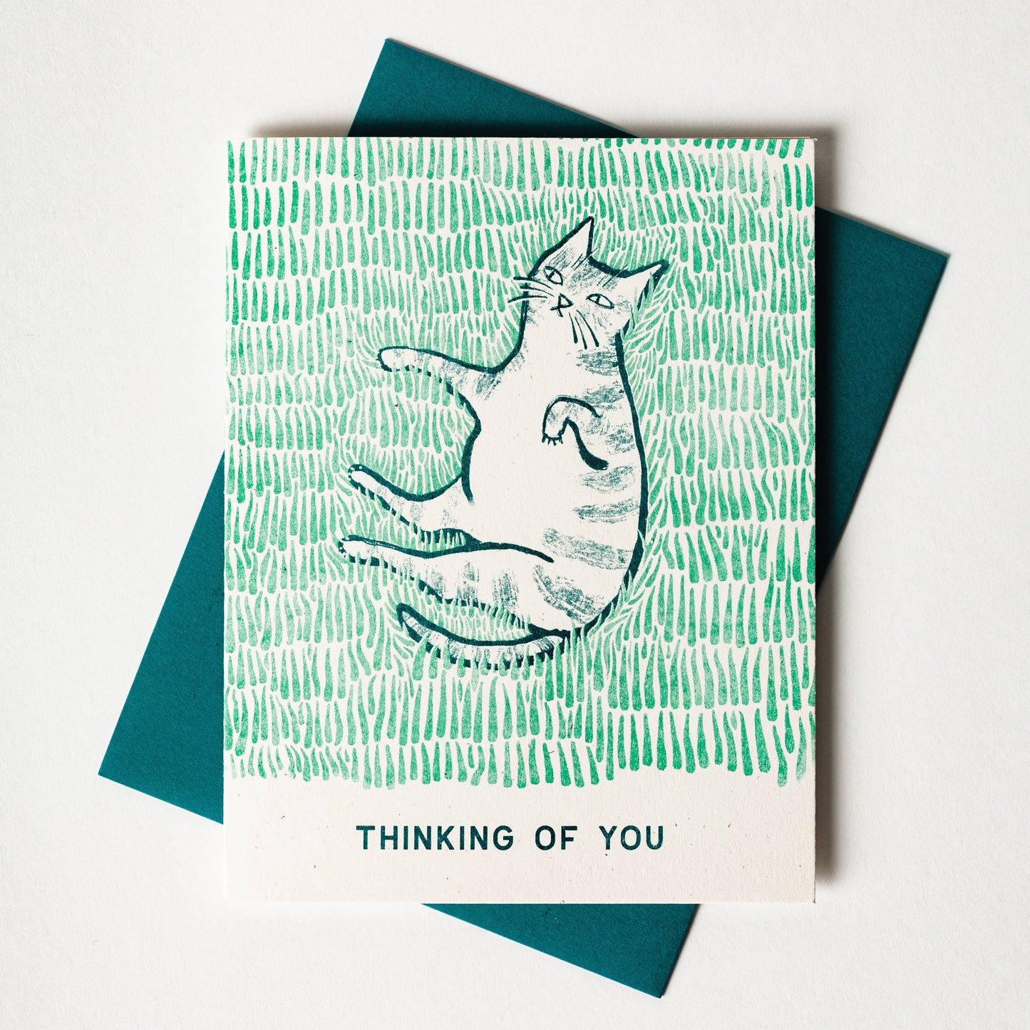 Thinking of You - Risograph Card